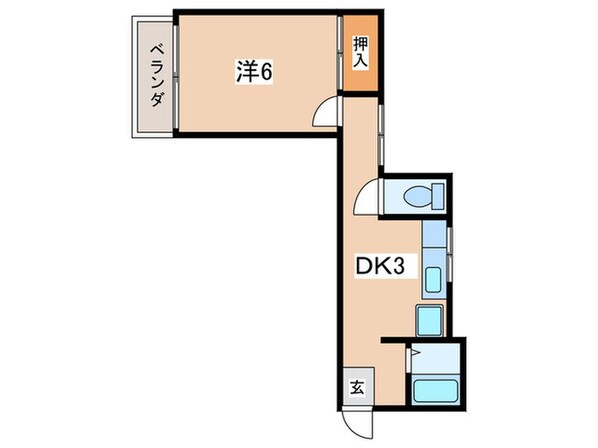 チェリーヒル石井Ⅱの物件間取画像